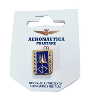 Spilla pulce in metallo smaltato PAN Frecce Tricolori Aeronautica Militare