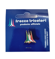 Flohbrosche aus emailliertem Metall PAN Frecce Tricolori Aeronautica Militare
