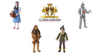 Set 4 Action Figure Bendyfigs Il Mago di Oz Doroty the Wizard of Oz