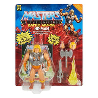 Action Figure He-Man Battle Armor Damage Master of the Universe Deluxe