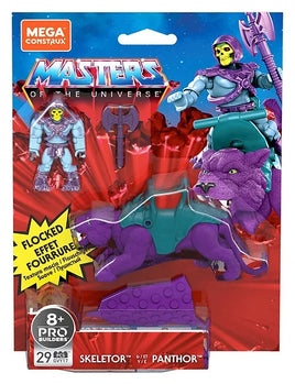 Action Figure Panthor & Skeletor Master of the Universe Mega Construx