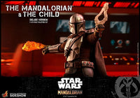 Action Figure Mandalorian e The Child 1/6 2-Pack Deluxe Star Wars