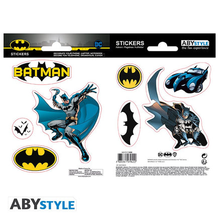 Set 8 Adesivi Stickers Cavaliere Oscuro Batman