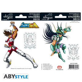 adesivi cavalieri dello zodiaco