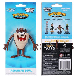 Figure Bendyfigs Looney Tunes Taz Diavolo della Tasmania