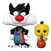 Funko Pop Space Jam Sylvester Cat &amp; Twitty Limited Edition 1087