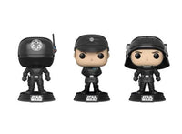 Funko Pop Star Wars Gunner, Officer & Trooper 3 Pack Bobble-Heads