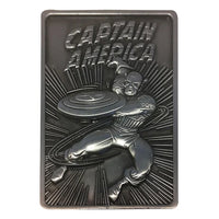 Marvel Captain America Limited Edition metal ingot