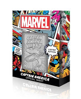 Lingotto in metallo Marvel Capitan America Limited Edition