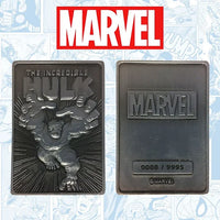 Marvel Metallbarren der Incredible Hulk Limited Edition