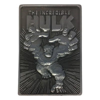 Lingotto in metallo Marvel l'Incredibile Hulk Limited Edition