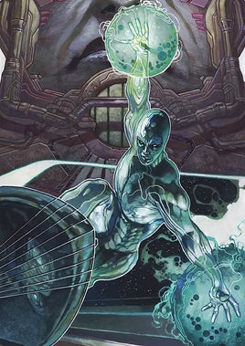 Litografia Marvel Silver Surfer Simone Bianchi Limited Edition 500 copie firmate