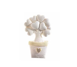 Fridge magnet resin magnet with golden Tree of Life decorations