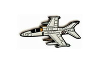 Magnete in metallo smaltato Aereo Amx Ghibli Aeronautica Militare