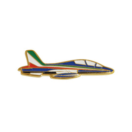 Magnete in metallo smaltato Aereo Pan MB339 Frecce Tricolori Aeronautica Militare