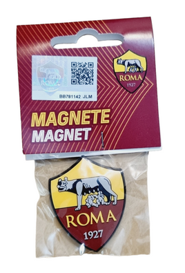 Magnete in gomma rigida Lupa Roma Calcio