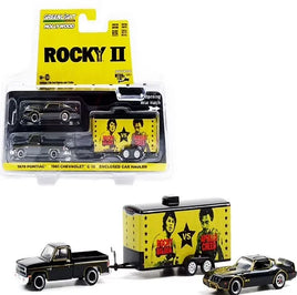 Set 3 Modellini Rocky II Pontiac Firebird & Chevy C10 1/64 Limited Edition