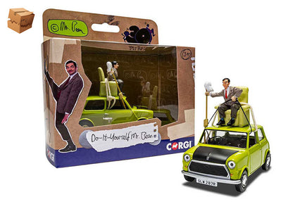 Modellino Mini Cooper Mr. Bean Do It Yourself scala 1:36