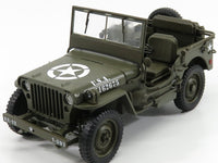Modellino Jeep Willys 1/4 U.S. Army 1942 Scala 1/18 Ton Version