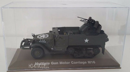 Modellino Militare Cingolato Multiple Gun Motor Carriage M16 Scala 1/43
