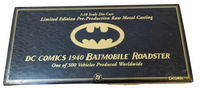 Modellino Pre-Produzione Batmobile Roadster DC Comics 1940 1/18 LIMITED EDITION