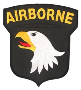 Maxi Patch Eagle Paratroopers Airborne US Army 14x16 cm