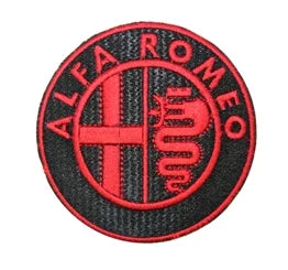 Patch Alfa Romeo Carbon Black Edition termoadesiva