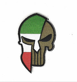 Klettverschluss Italien Skull Gladiator Patch
