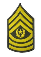 Patch Gradi Galloni Militari Sergente Maggiore Capo U.S. Army
