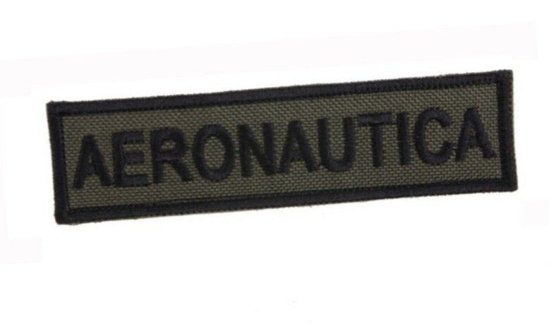 Patch targhetta scritta Aeronautica Militare