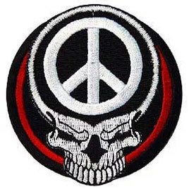 Iron-on patch Skull Peace