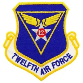 Patch U.S. Air Force 12° Squadrone Usaf