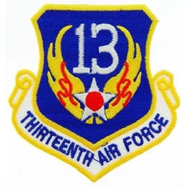 US Air Force 13. Usaf-Geschwader-Patch