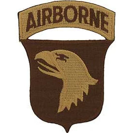 Patch Eagle Paratroopers Airborne US Army Desert Storm 6x8 cm