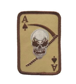 Patch Airborne Death Card Desert Storm U.S. Army