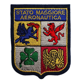 Aeronautica Militare heraldic coat of arms patch