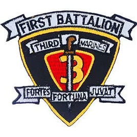 Patch First Marine Battalion Departments