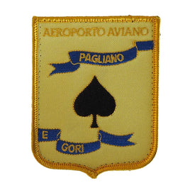 Patch Flughafen Pagliano von Aviano Aeronautica Militare