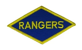 US Army Rangers Written Patch