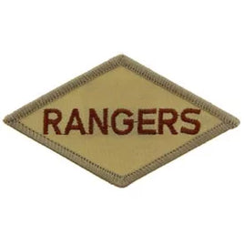 Patch Written Rangers US Army Desert Storm
