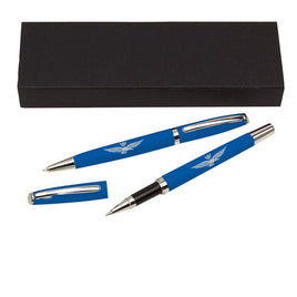 Set due penne a sfera e roller Deluxe Aeronautica Militare