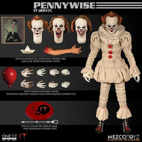 Action Figure Clown IT Pennywise One 12 Mezco