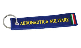 Aeronautica Militare embroidered keychain
