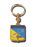 Keychain in enamelled metal school Marshals Aeronautica Militare