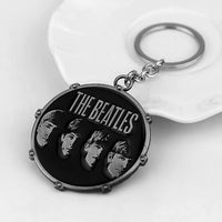 The Beatles enamelled metal key ring