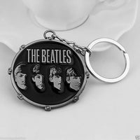 The Beatles enamelled metal key ring