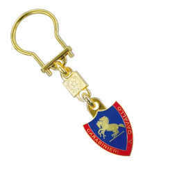 Schlüsselanhänger aus emailliertem Metall Carabinieri-Abteilung zu Pferd