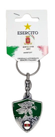 Schlüsselanhänger aus emailliertem Metall Alpine Troops Command