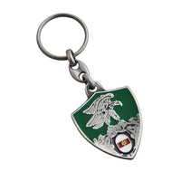 Keychain in enamelled metal Alpine Troops Command