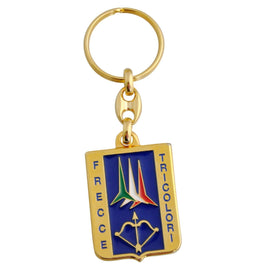 Portachiavi in metallo smaltato Frecce Tricolori Aeronautica Militare